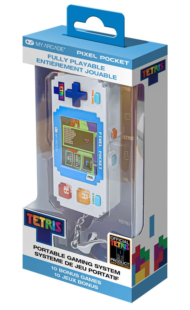 Tetris Mini Portable Gaming System Pixel Pocket