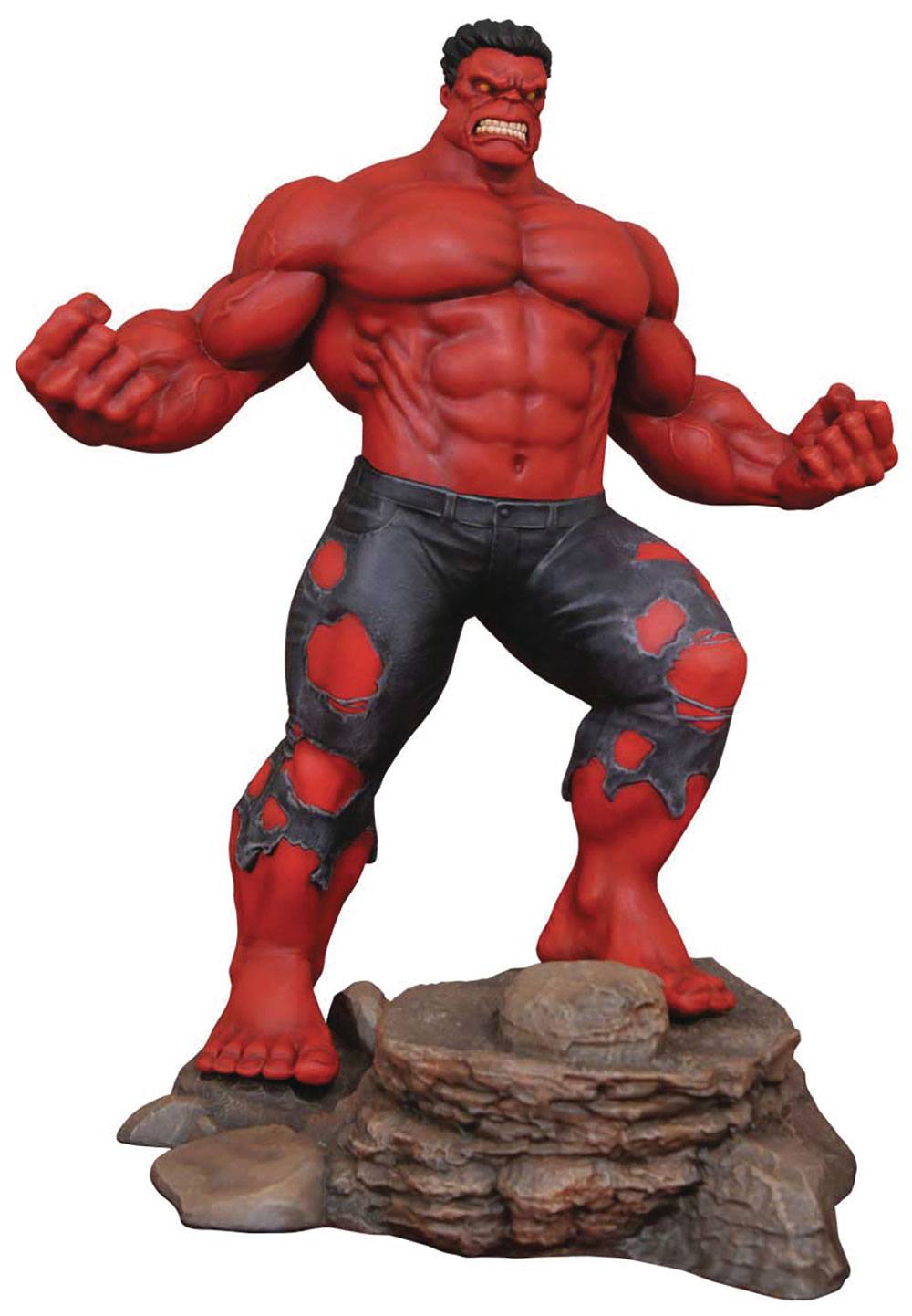 Marvel Gallery PVC Diorama Red Hulk 25 cm