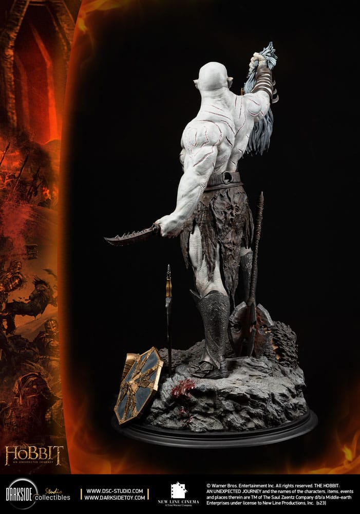 The Hobbit MS Series Statue 1/3 Azog The Defiler John Howe Signature Edition Edition 90 cm