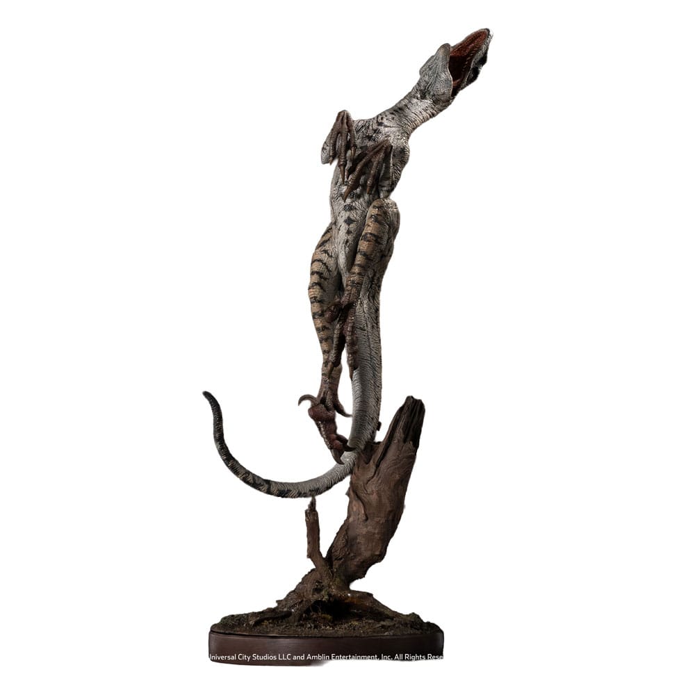 Jurassic Park III Maquette 1/4 Female Velociraptor White Queen 103 cm
