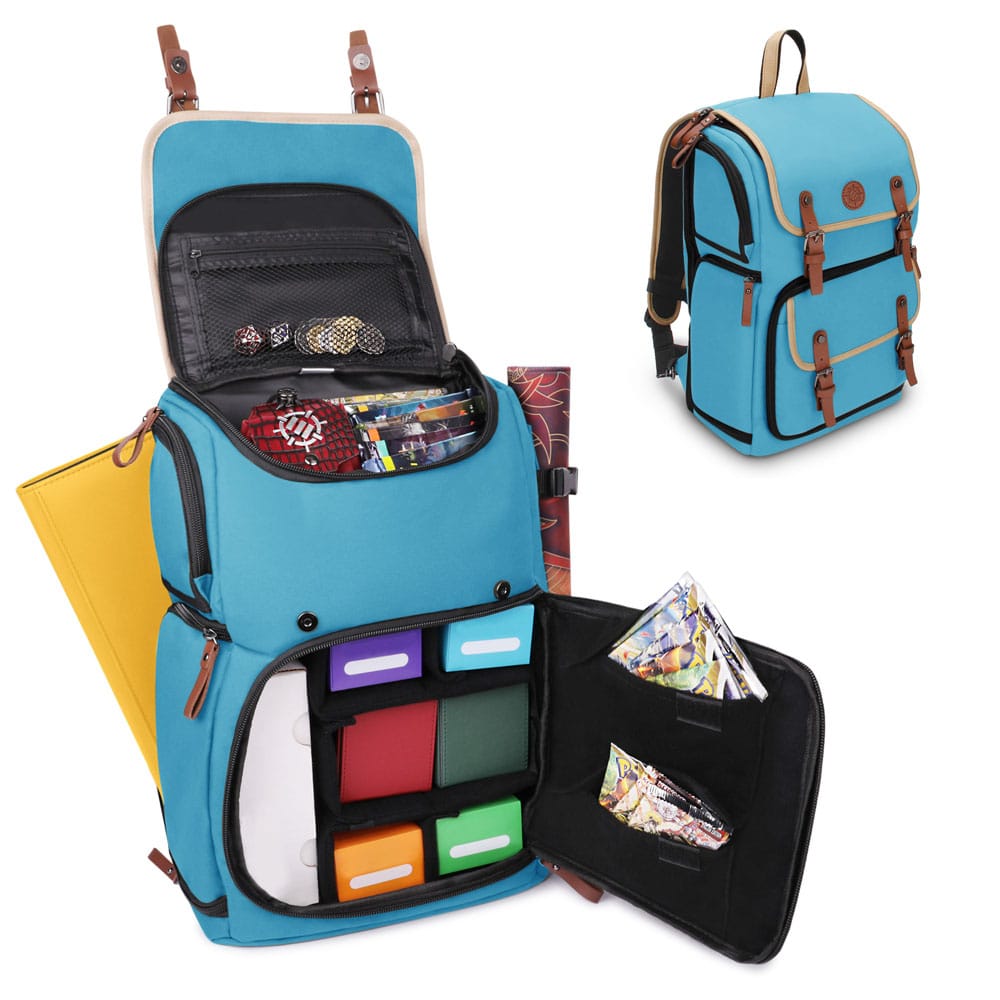 Enhance TCG Series Trading Card Backpack Designer Edition Blue