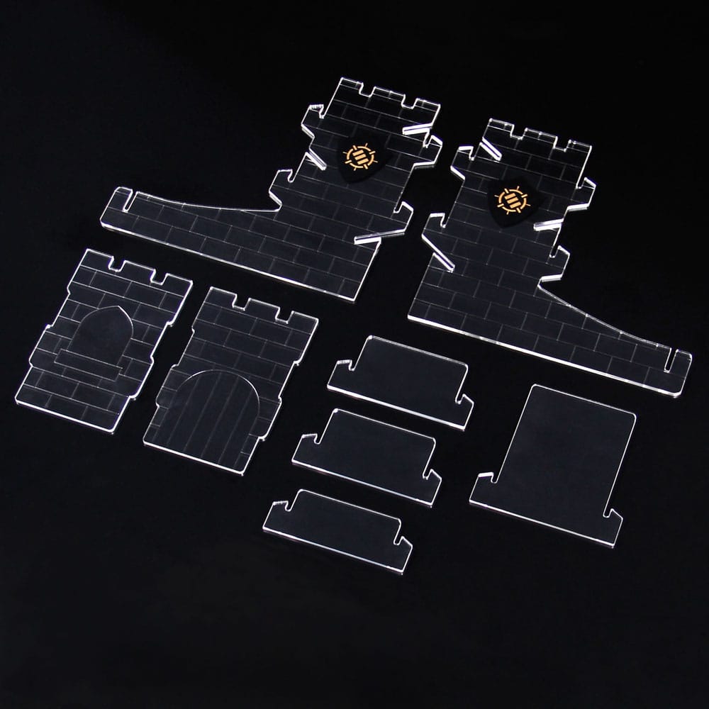 Enhance Tabletop Series Dice Tower Clear