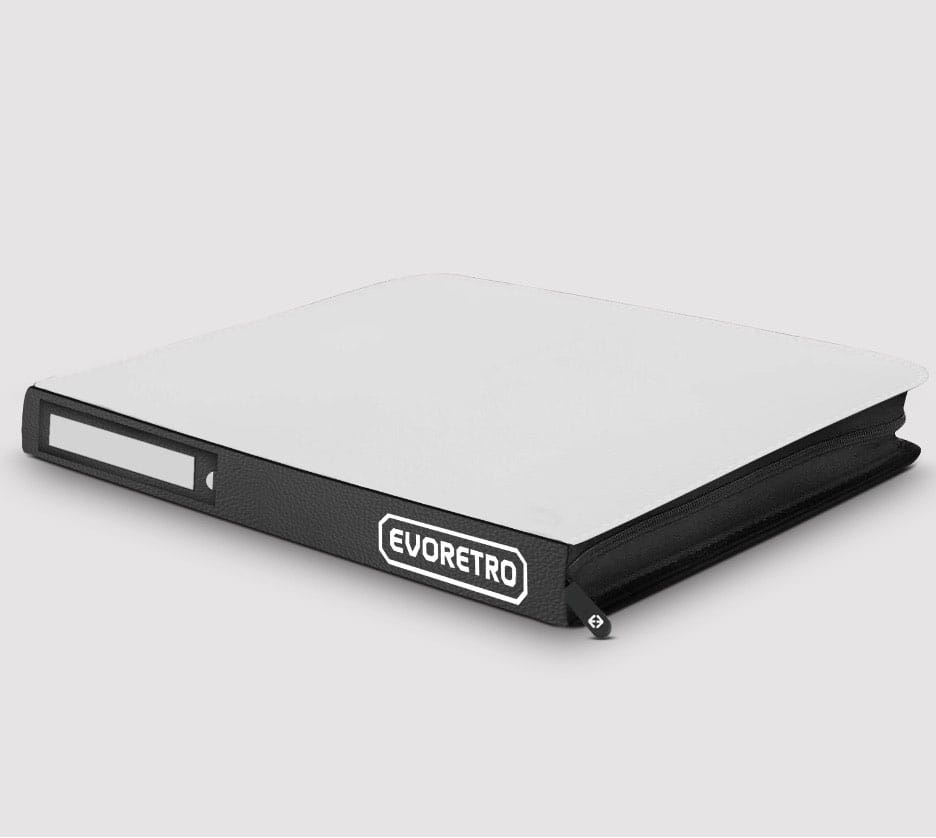 Evoretro Shield+ Topload Cards Binder 216 Cards White