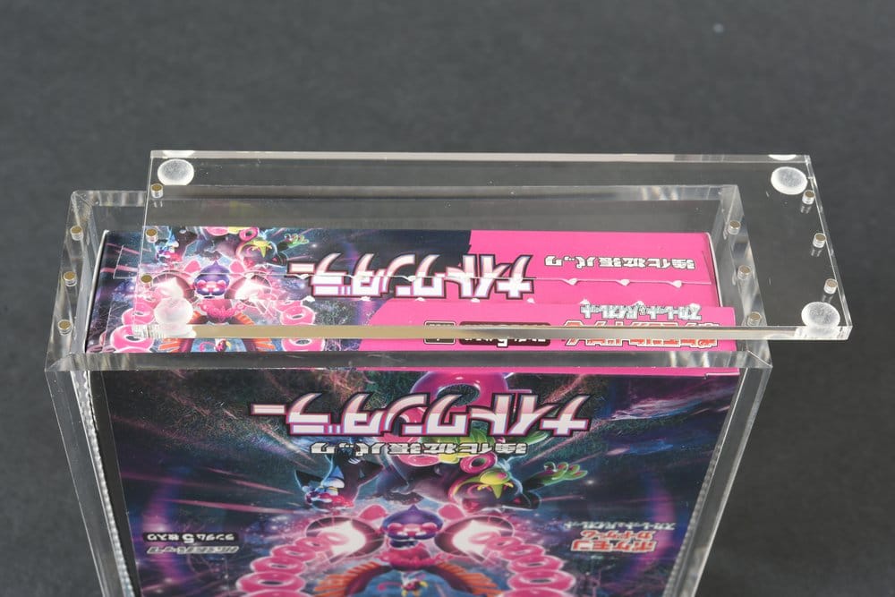 Evoretro Acrylic Display Case for Pokémon Large Japanese Booster Box