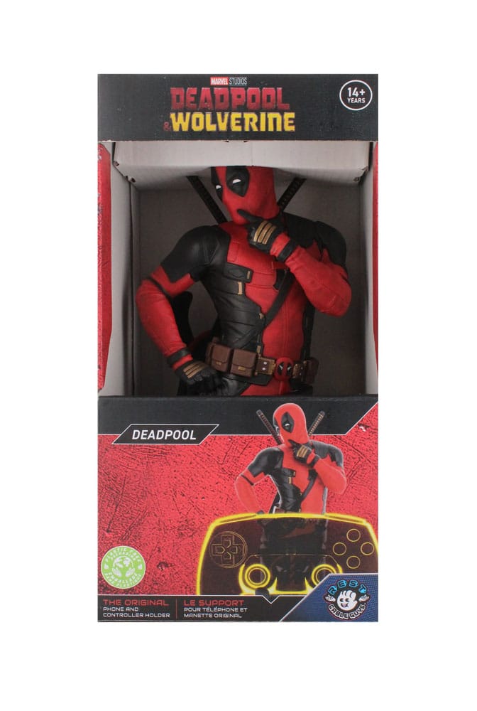 Marvel Cable Guys R.E.S.T Collectible Charging Stand Deadpool 3 23 cm