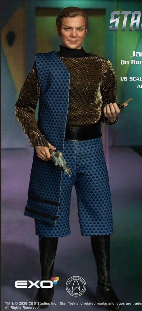 Star Trek: The Original Series Action Figure 1/6 Captain James T. Kirk (Romulan Disguise) 29 cm