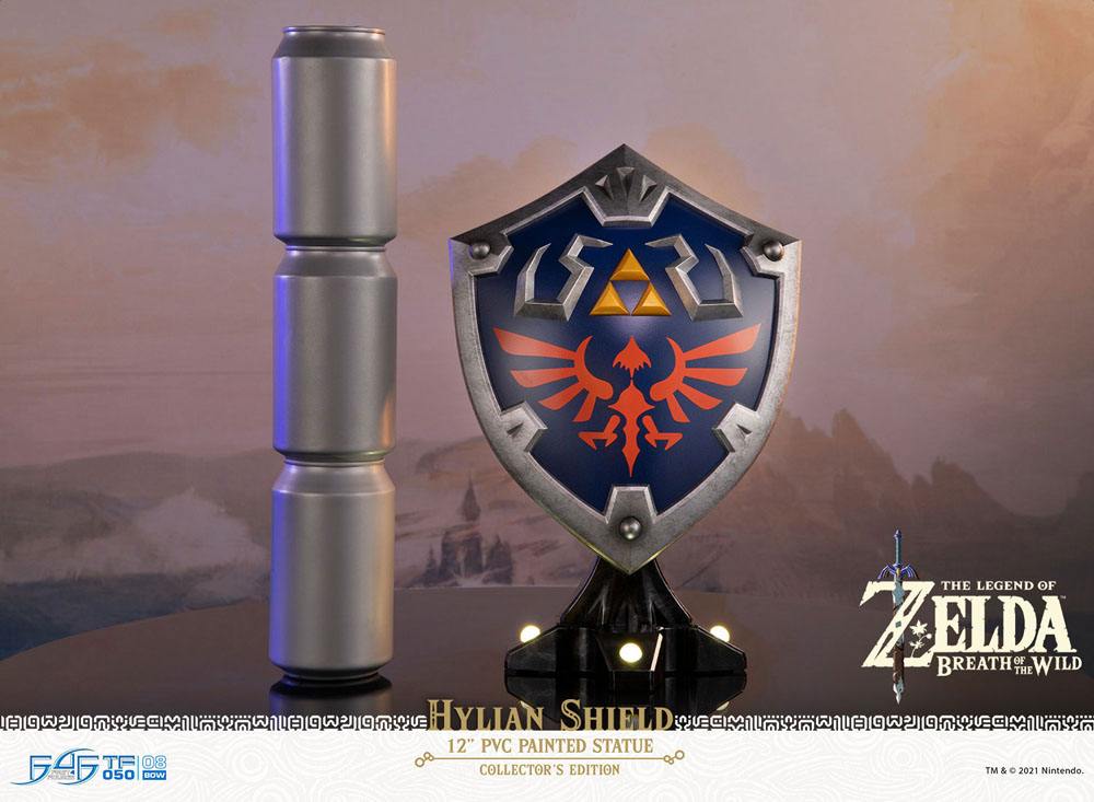 Die Legende von Zelda Breath of the Wild PVC-Statue Hylian Shield Collector's Edition 29 cm
