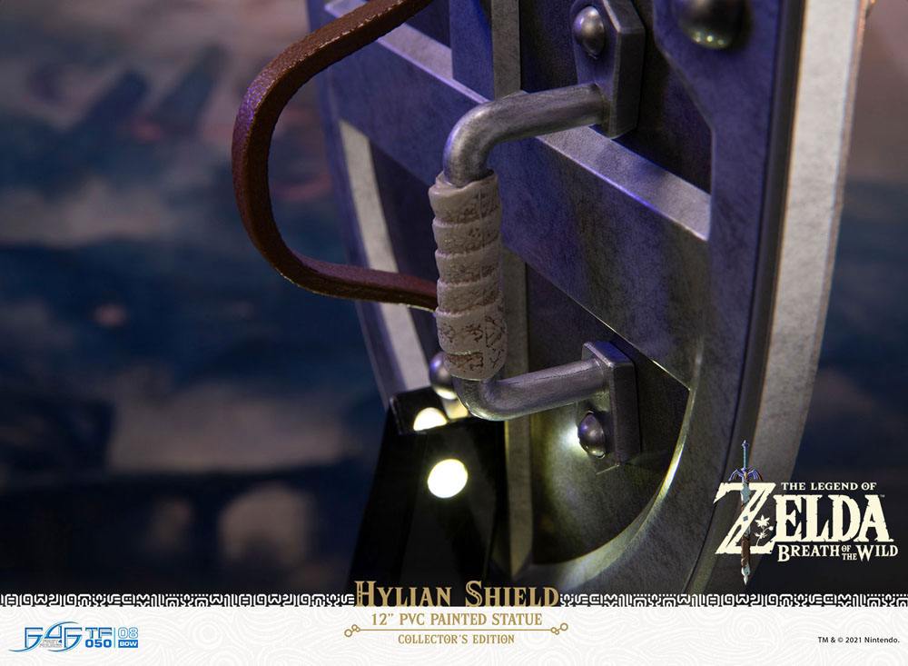 Die Legende von Zelda Breath of the Wild PVC-Statue Hylian Shield Collector's Edition 29 cm