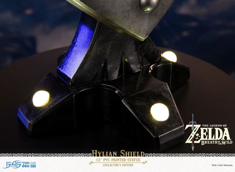 Die Legende von Zelda Breath of the Wild PVC-Statue Hylian Shield Collector's Edition 29 cm