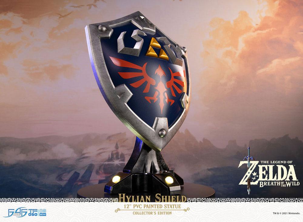 Die Legende von Zelda Breath of the Wild PVC-Statue Hylian Shield Collector's Edition 29 cm