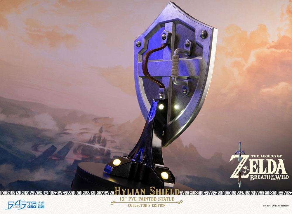 Die Legende von Zelda Breath of the Wild PVC-Statue Hylian Shield Collector's Edition 29 cm