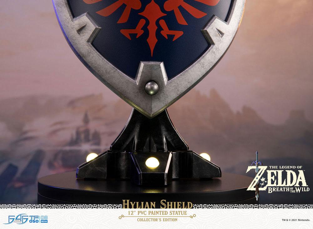 Die Legende von Zelda Breath of the Wild PVC-Statue Hylian Shield Collector's Edition 29 cm