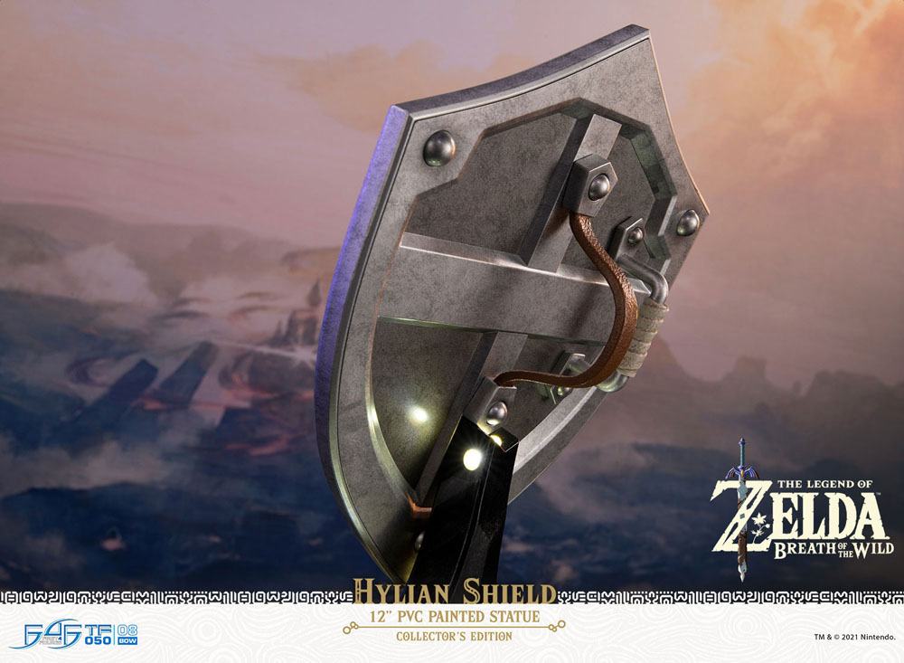 Die Legende von Zelda Breath of the Wild PVC-Statue Hylian Shield Collector's Edition 29 cm