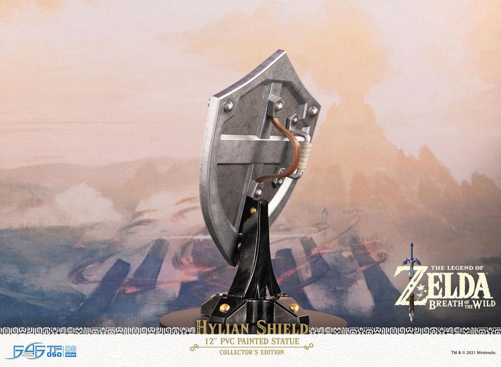 Die Legende von Zelda Breath of the Wild PVC-Statue Hylian Shield Collector's Edition 29 cm