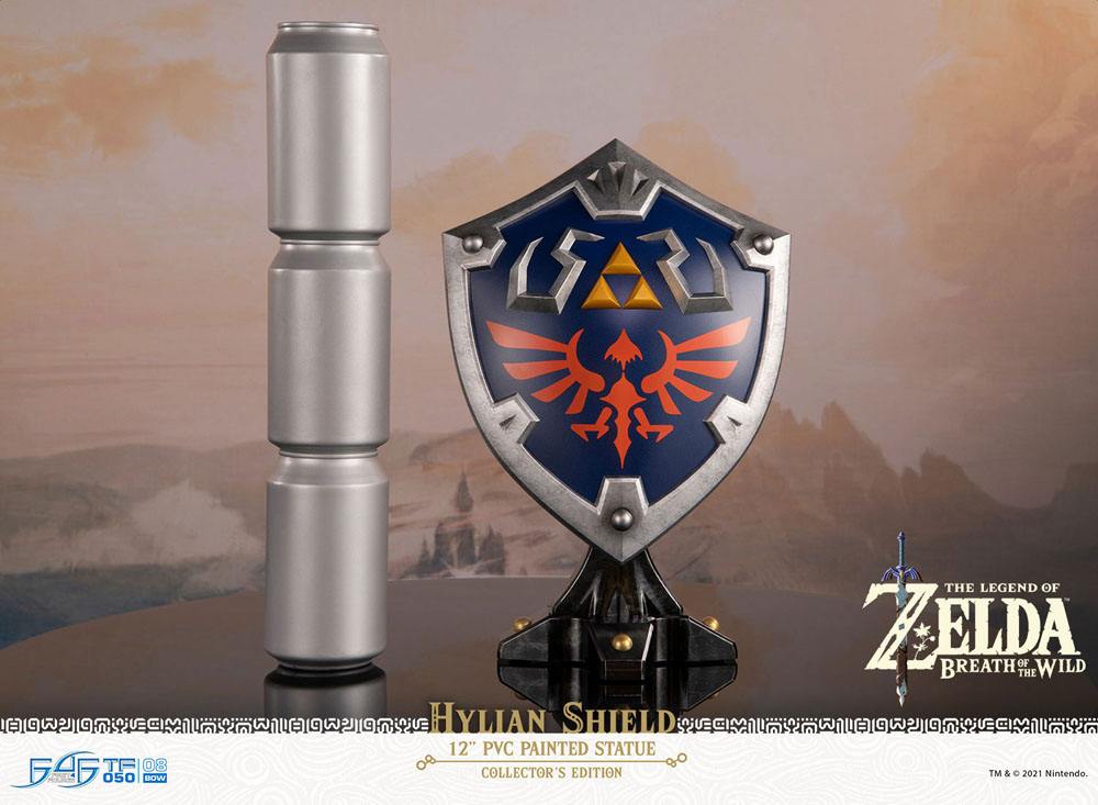 Die Legende von Zelda Breath of the Wild PVC-Statue Hylian Shield Collector's Edition 29 cm