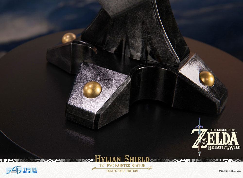 Die Legende von Zelda Breath of the Wild PVC-Statue Hylian Shield Collector's Edition 29 cm