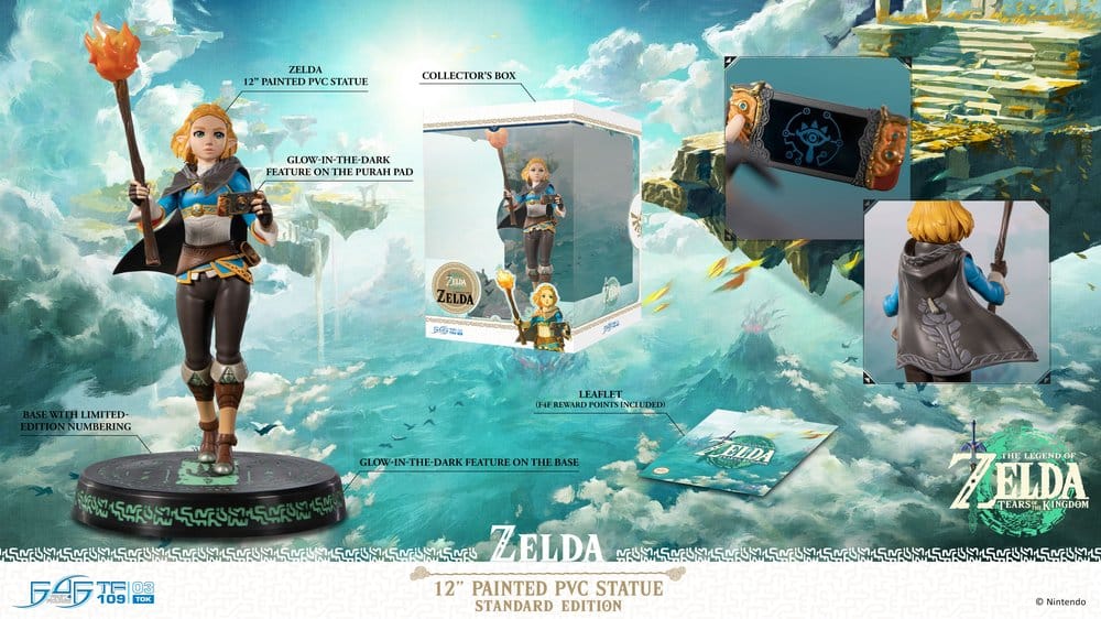 The Legend of Zelda: Tears of the Kingdom PVC Figure Zelda 29 cm