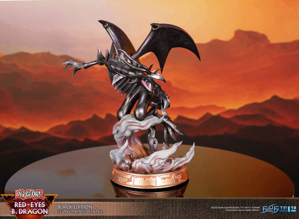 Yu-Gi-Oh! PVC Statue Red-Eyes B. Dragon Black Color 33 cm