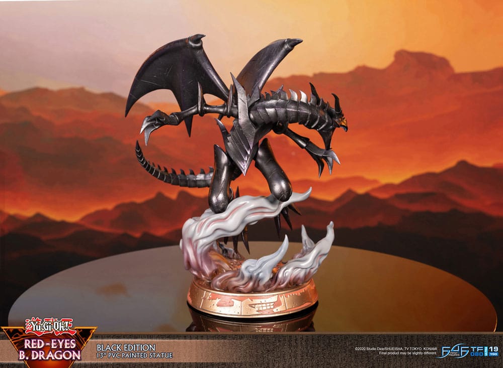 Yu-Gi-Oh! PVC Statue Red-Eyes B. Dragon Black Color 33 cm