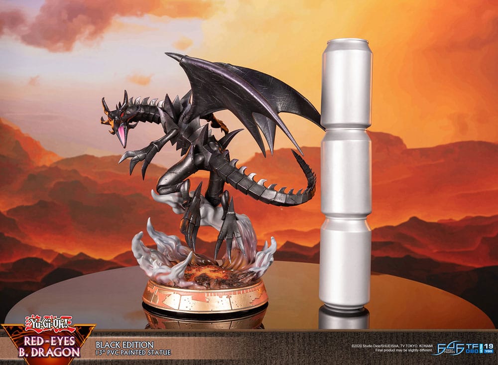 Yu-Gi-Oh! PVC Statue Red-Eyes B. Dragon Black Color 33 cm