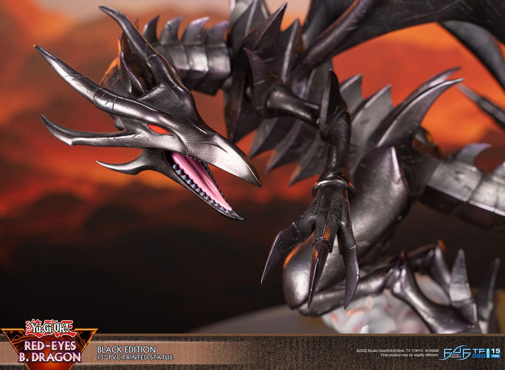 Yu-Gi-Oh! PVC Statue Red-Eyes B. Dragon Black Color 33 cm