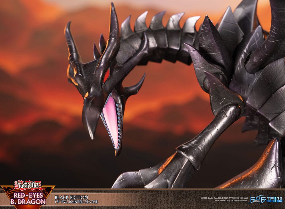 Yu-Gi-Oh! PVC Statue Red-Eyes B. Dragon Black Color 33 cm