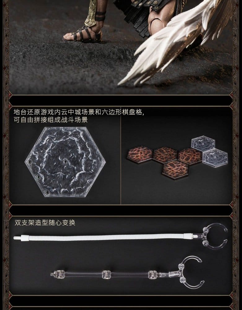 Heroes of Might and Magic III Action Figure 1/12 Archangel (Deluxe Version) 15 cm
