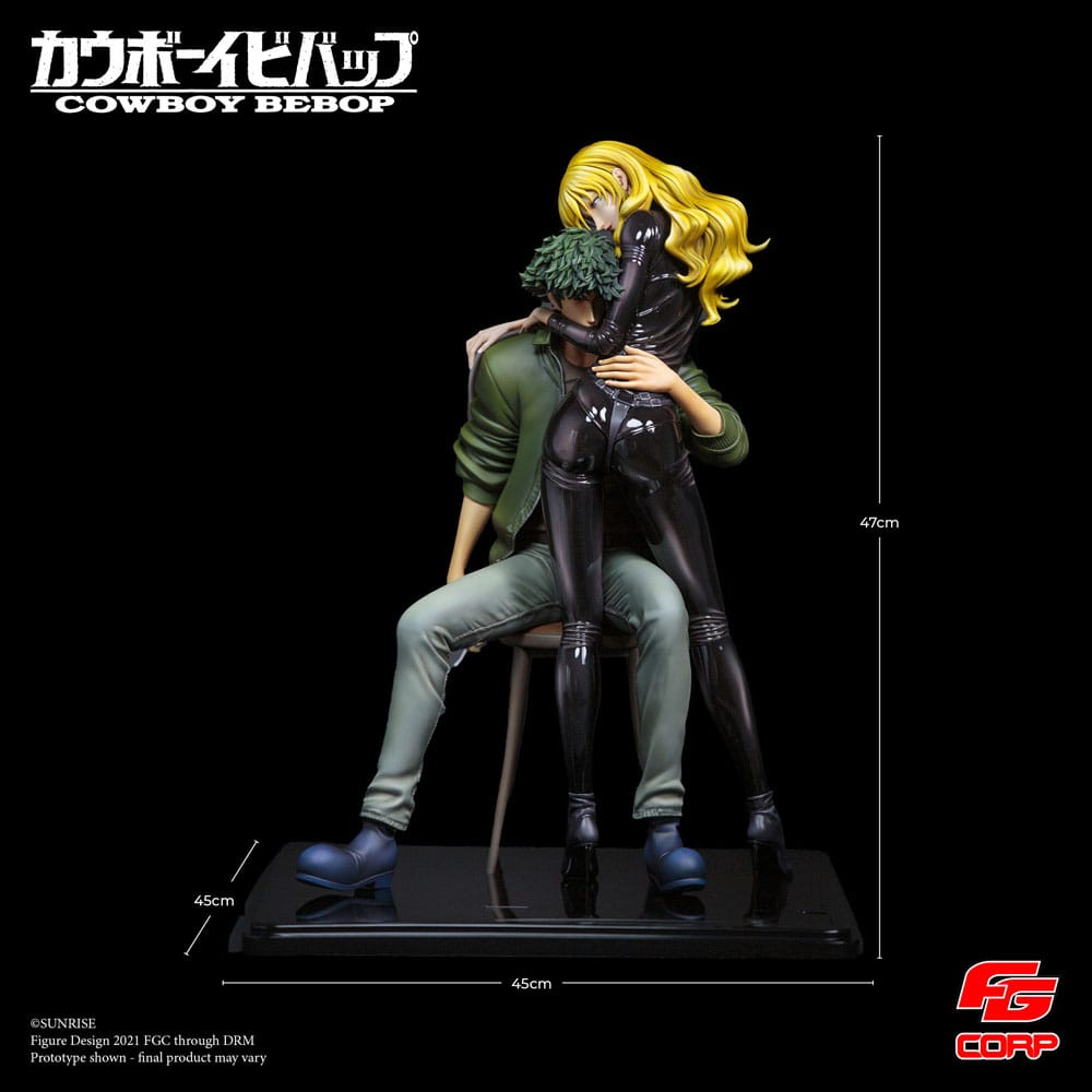Cowboy-Bebop-Statue 1/4 Worte, die wir nicht sagen konnten, 20th Anniversary Edition 45 cm