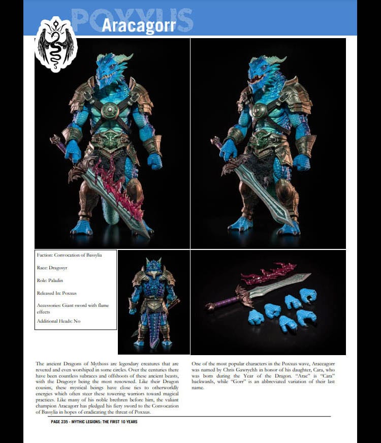 Mythic Legions: The First 10 Year Book Hardcover