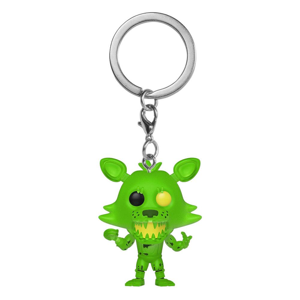 Five Nights at Freddy's Pocket POP! Vinyl Keychains 4 cm Radioactive Foxy Display (12)