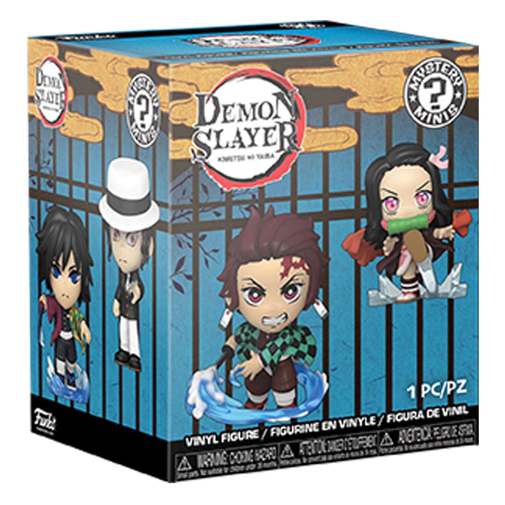 Demon Slayer Mystery Minis Vinyl-Minifiguren, 6 cm Display (12)