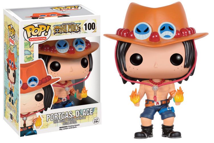 One Piece POP! Television Vinyl Figure Portgas D. Ace 9 cm