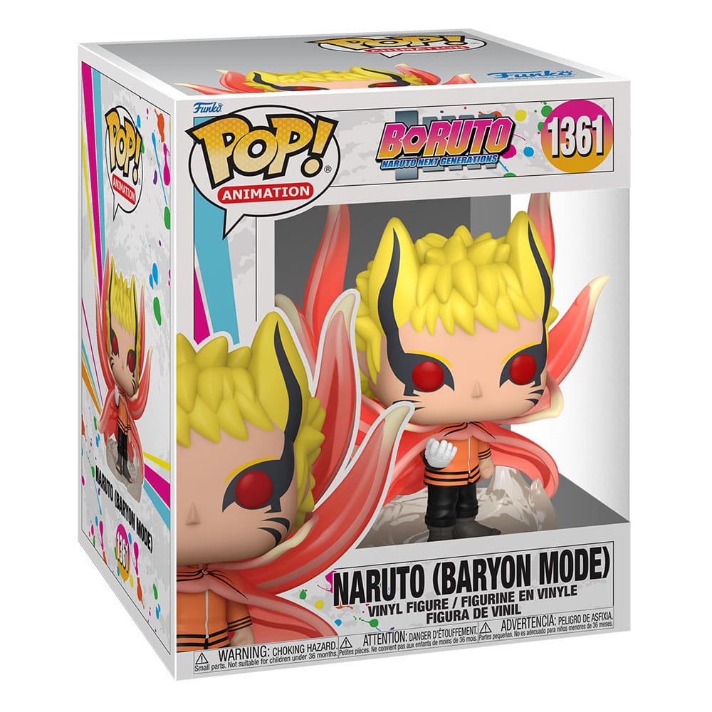 Boruto – Naruto Next Generations Super Size POP! Vinylfigur Baryon Naruto 15 cm