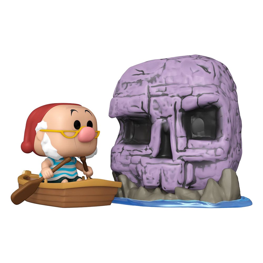 Disney Peter Pan POP! Town Vinyl Figure Skull Rock w/Smee 9 cm - Damaged packaging