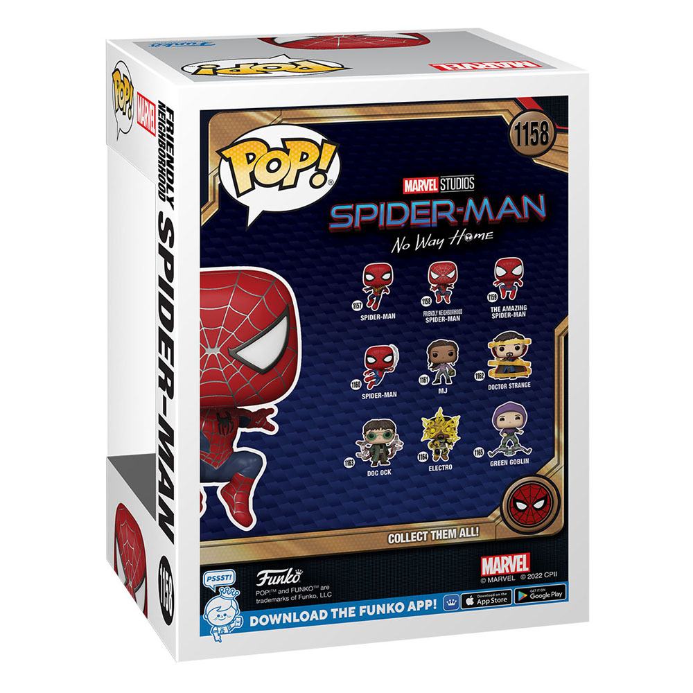 Spider-Man: No Way Home POP! Marvel Vinyl Figure Friendly Neighborhood 9 cm