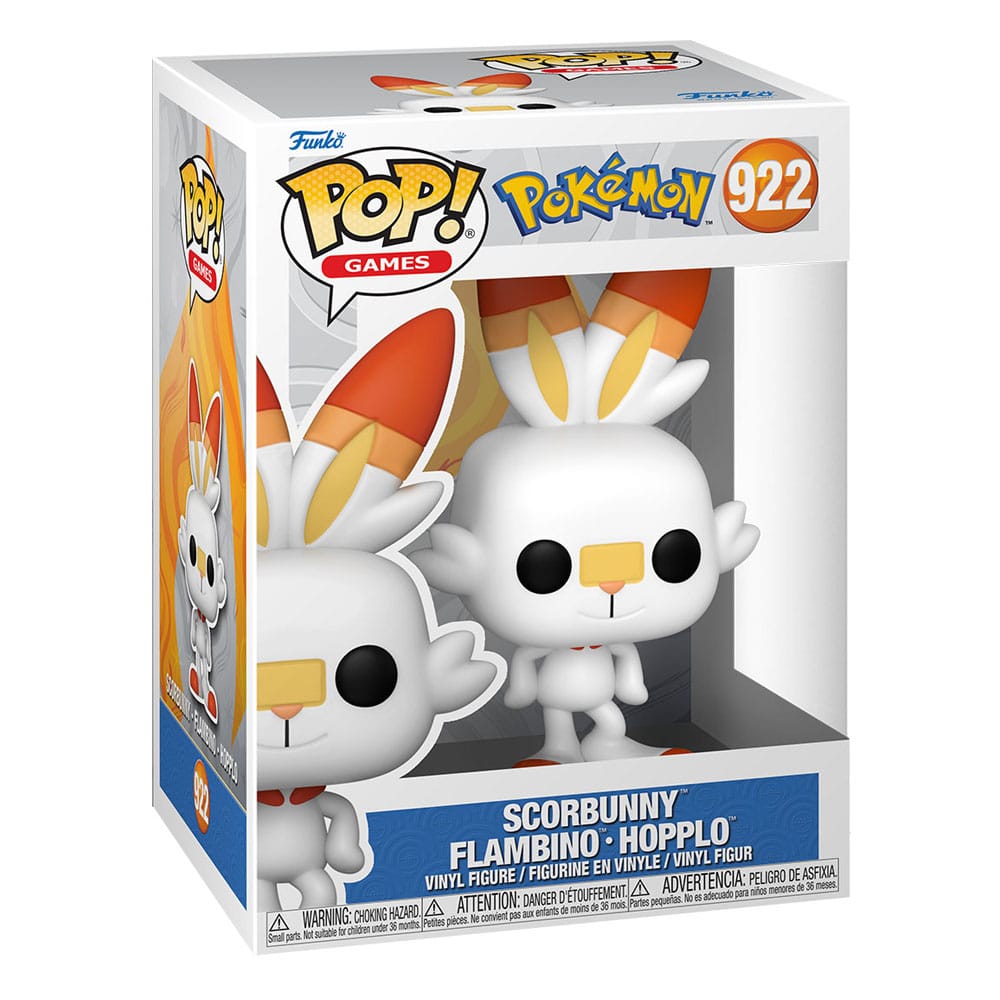 Pokemon POP! Games Vinylfigur Scorbunny (EMEA) 9 cm