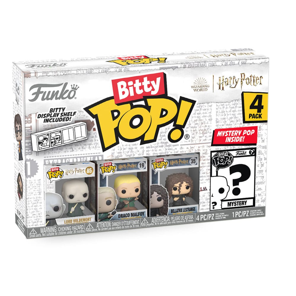 Harry Potter Bitty POP! Vinyl Figure 4-Pack Voldemort 2.5 cm