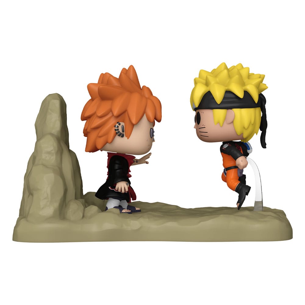 Naruto POP! Moment Vinyl Figures 2-Pack Pain v Naruto 9 cm - Damaged packaging