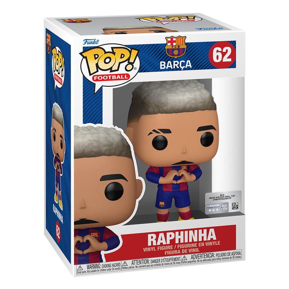 EFL POP! Fußball-Vinylfigur Barcelona - Raphinha 9 cm