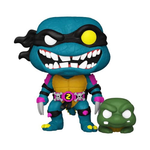 Teenage Mutant Ninja Turtles POP & Buddy! Movies Vinyl Figure Slash & Pre-mutated, turtle Slash 9 cm