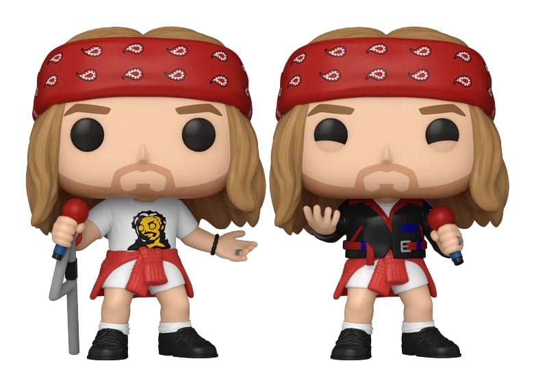 Guns N Roses POP! Rocks Vinylfiguren Axel Rose(1992) mit CH 9 cm Sortiment (6)