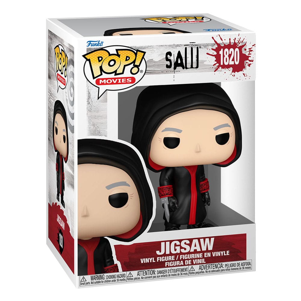 Saw POP! Movies Vinyl Figure Jigsaw with Chase 9 cm Assortment (6)