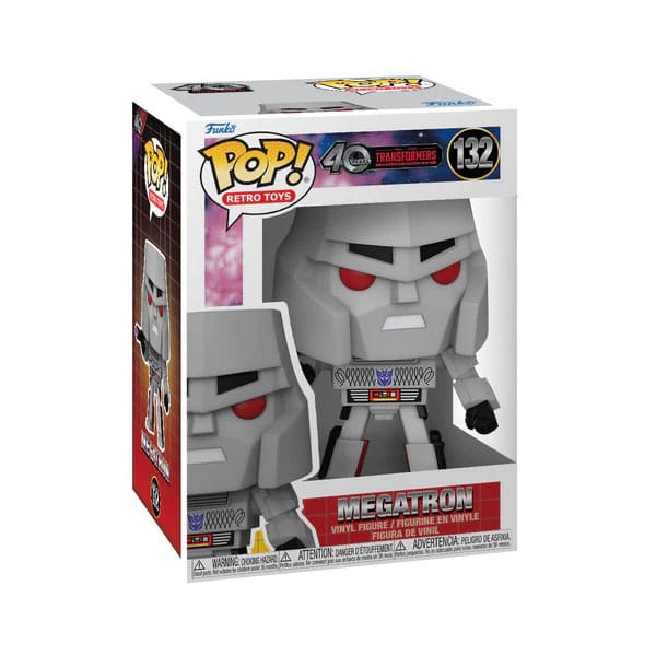 Transformers Retro Series POP! TV Vinyl Figure Megatron  9 cm