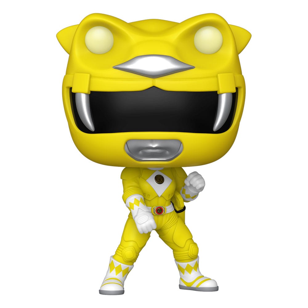 Mighty Morphin Power Rangers: The Movie POP! Movies Vinyl Figures Yellow Ranger (GITD) 9 cm