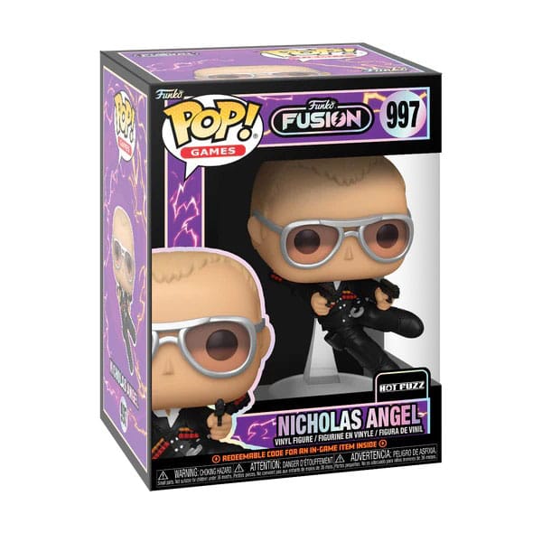 Heißer Fuzz POP! Filme Vinylfigur Nikolaus Engel 9 cm
