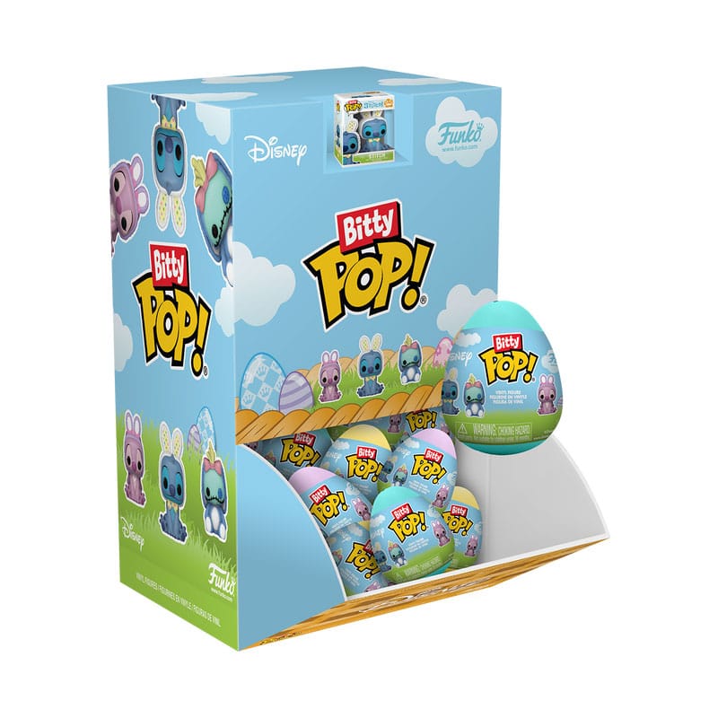 Lilo & Stitch Bitty POP! Vinyl Figure Easter Display (24) PDQ 2,5 cm