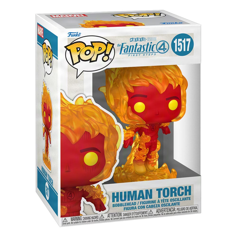 The Fantastic Four: First Steps POP! Marvel Vinyl Figure Human Torch 9 cm
