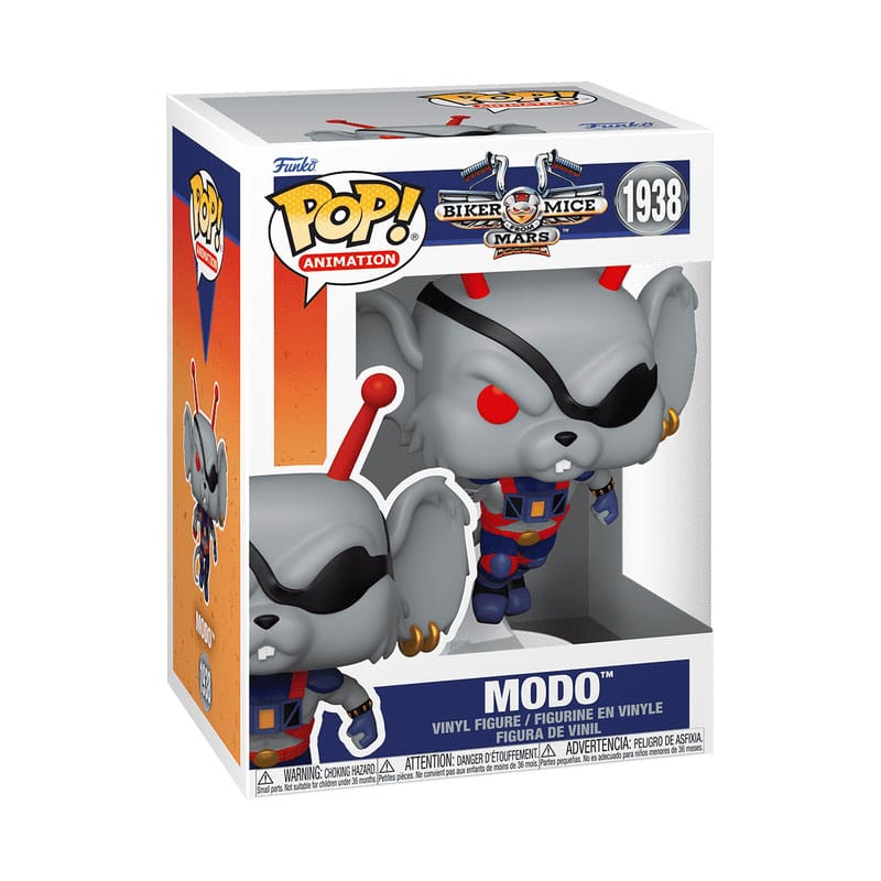 Biker Mice From Mars Pop! Animation Vinyl Figure Modo 9 cm