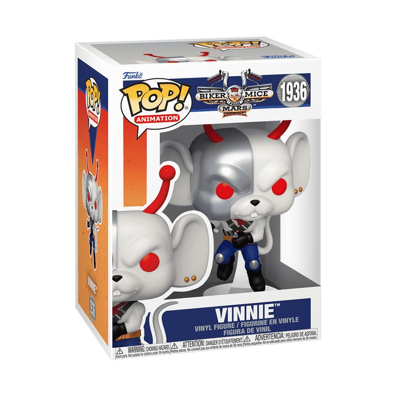 Biker Mice From Mars Pop! Animation Vinyl Figure Vinnie 9 cm