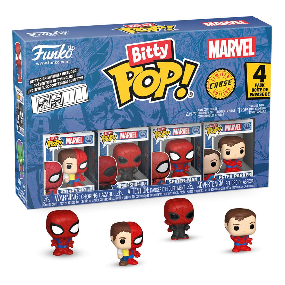 Spider-Man Bitty POP! Vinyl Figure 4-Pack Series 4 2 cm